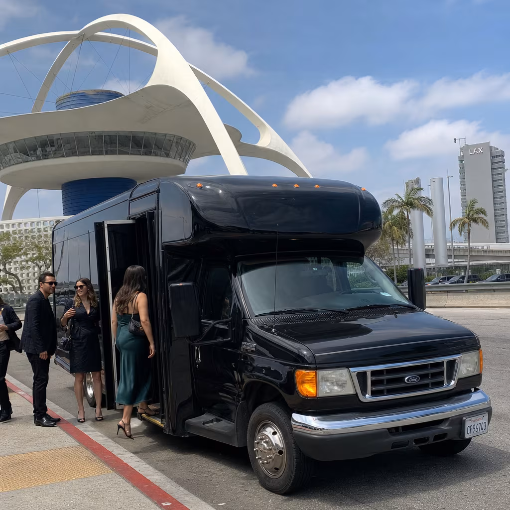 Rent a Bus to Los Angeles International Airport (LAX)