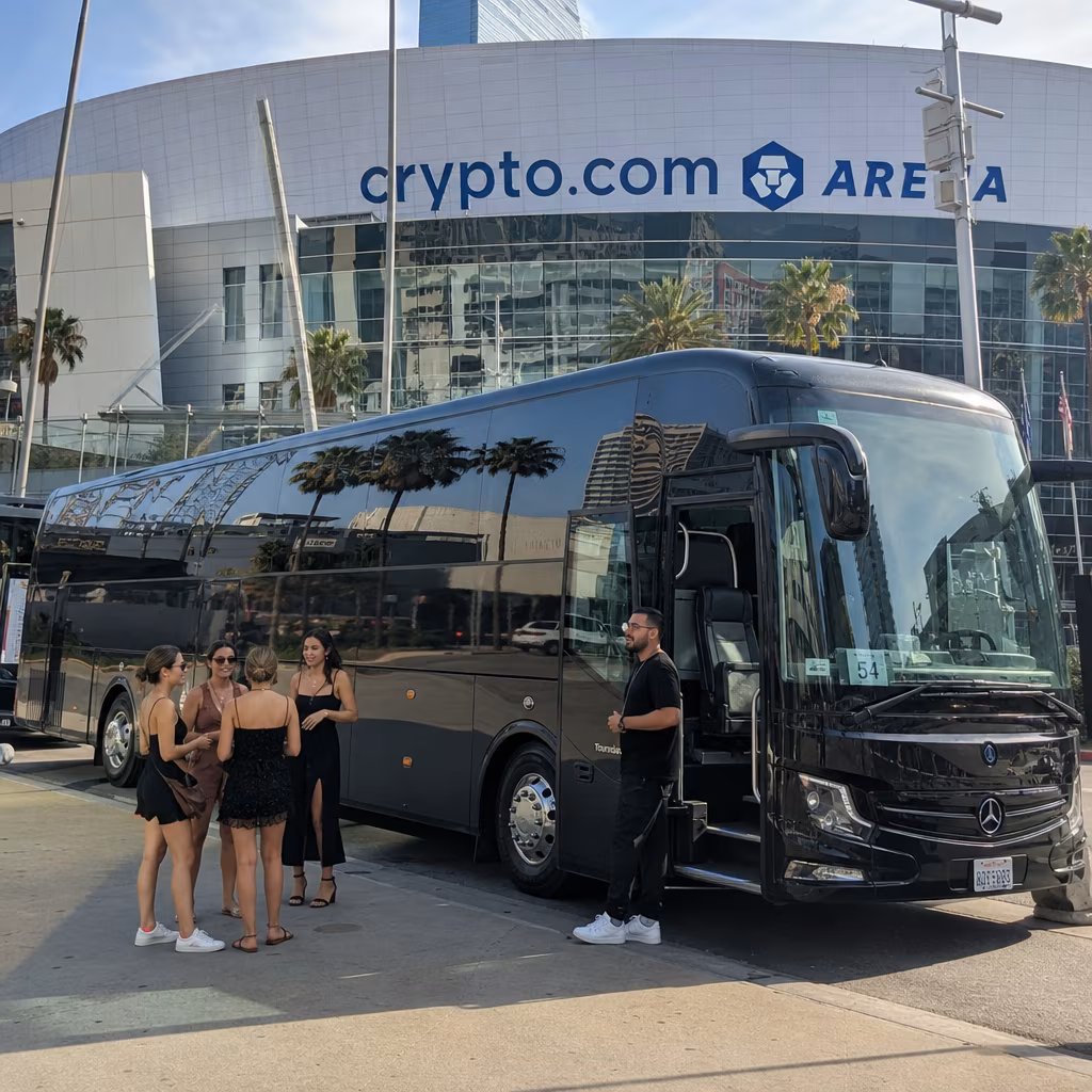 Rent a Bus to Crypto.com Arena