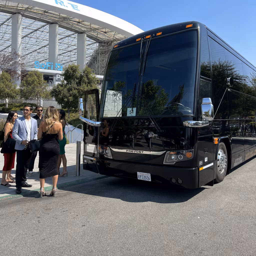 Rent a Bus to SoFi Stadium