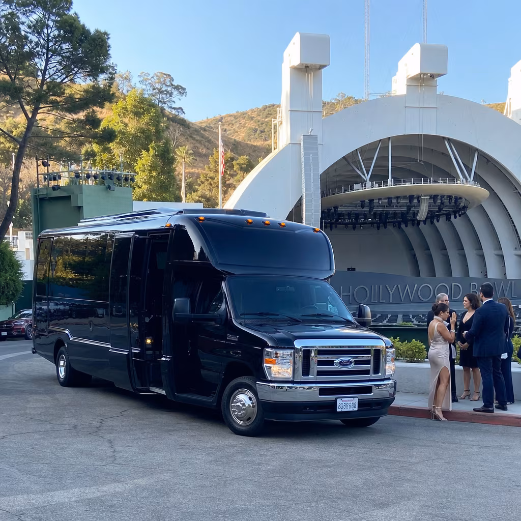 Rent a Bus to the Hollywood Bowl