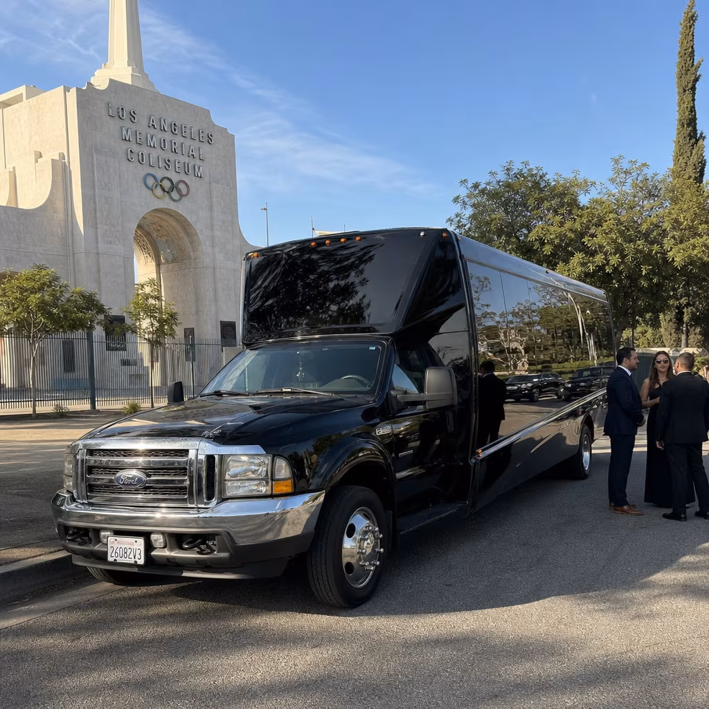 Rent a Bus to the LA Memorial Coliseum