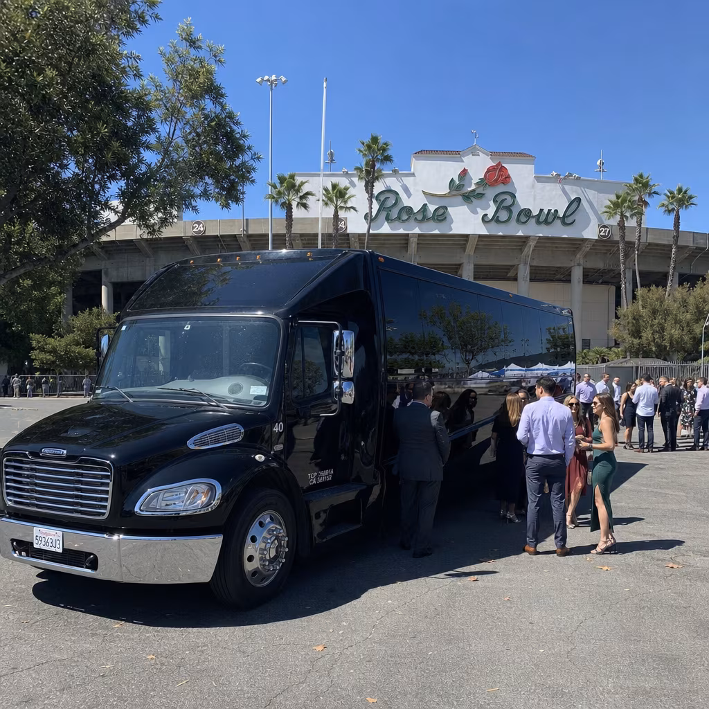 Rent a Bus to the Rose Bowl