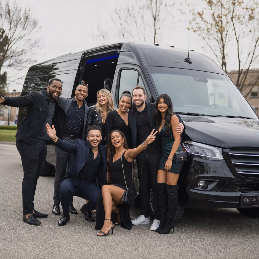 Birthday party bus
