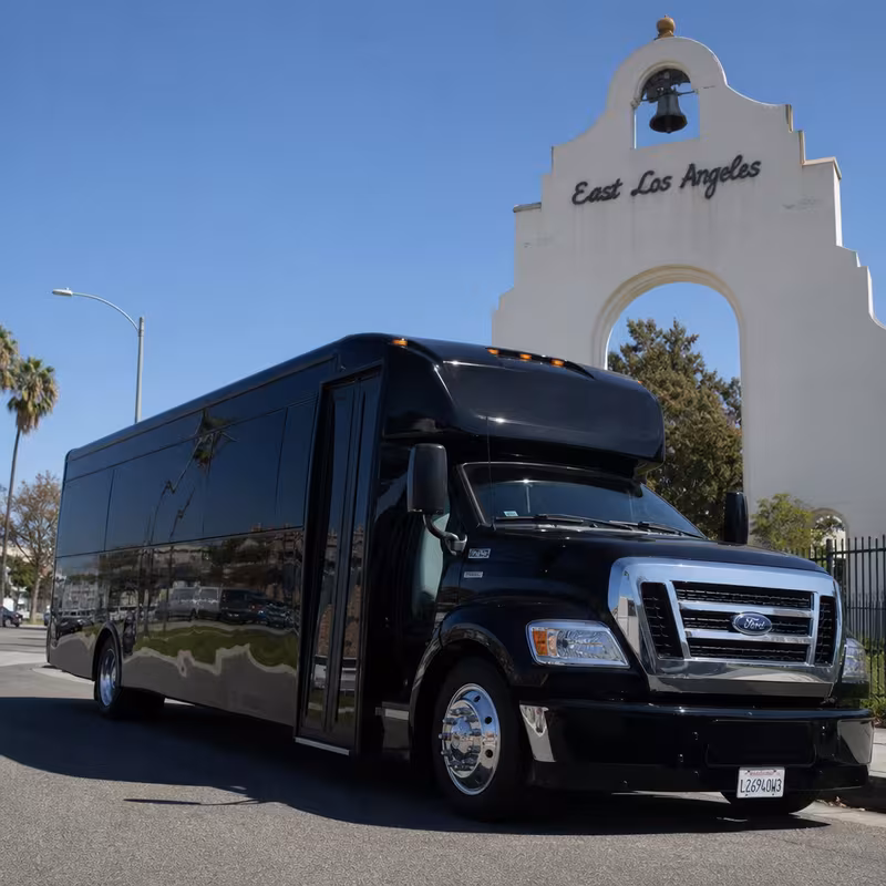 East Los Angeles Party Bus Rental