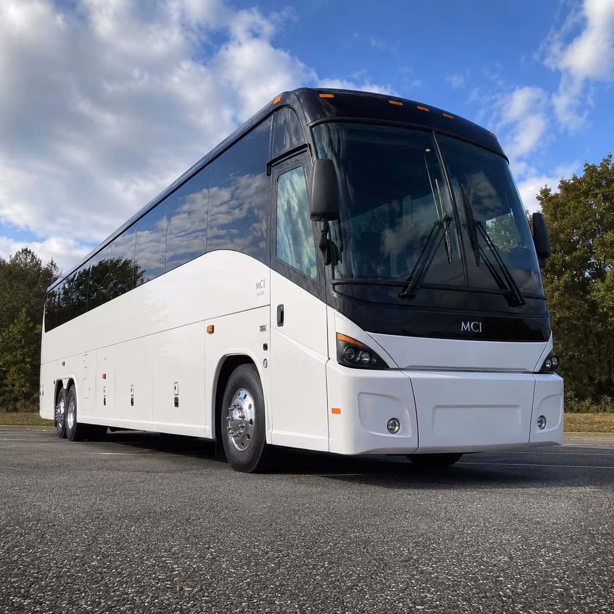 Los Angeles Airport Shuttle & Transportation party bus exterior