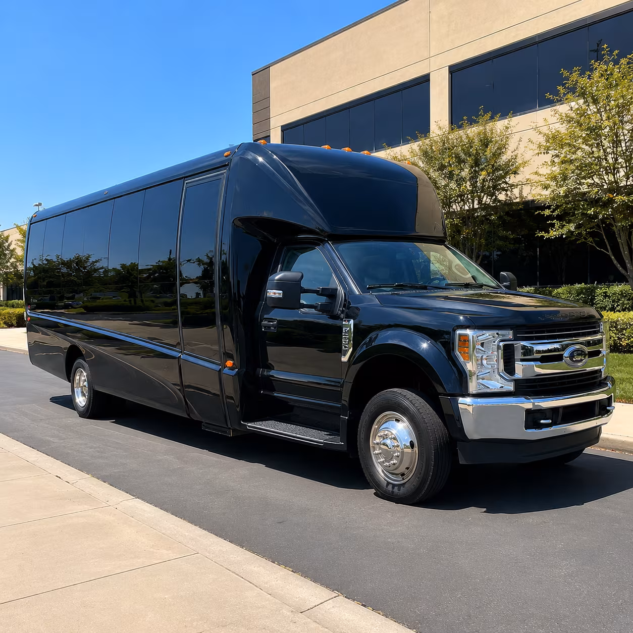 Los Angeles Airport Shuttle & Transportation onboard seating