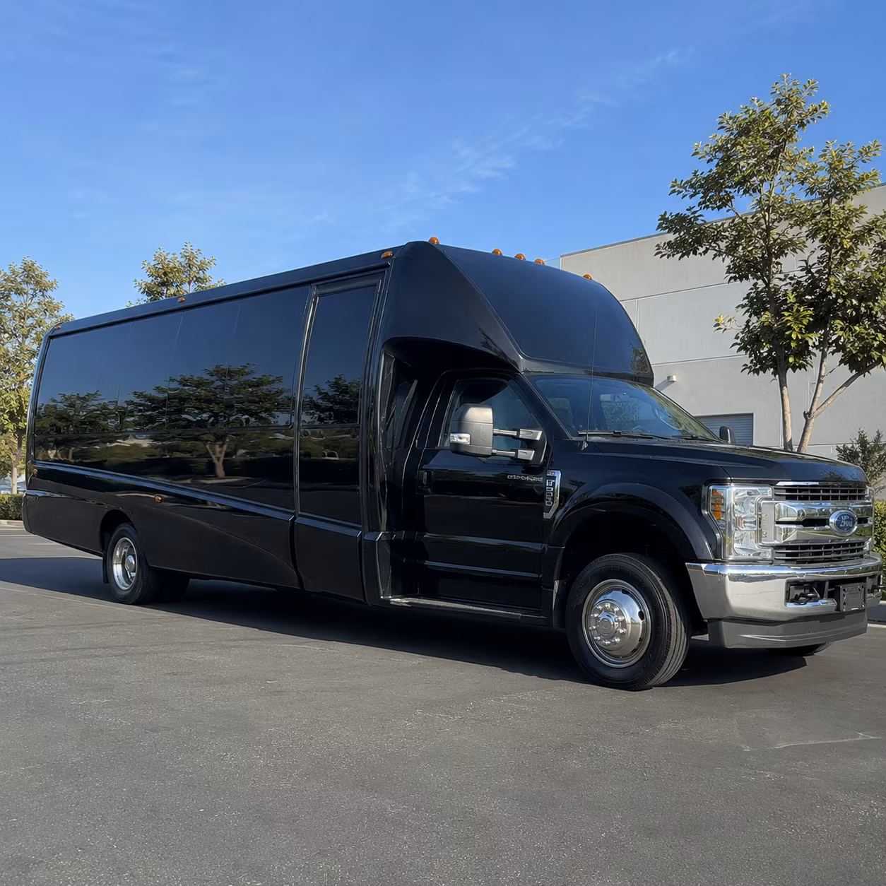 Los Angeles Bachelor & Bachelorette Transportation party bus exterior