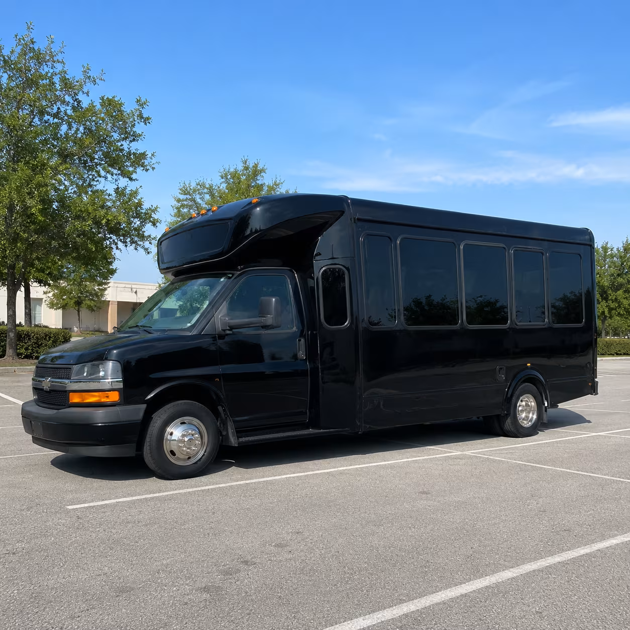 Los Angeles Concert & Music Festival Transportation party bus exterior