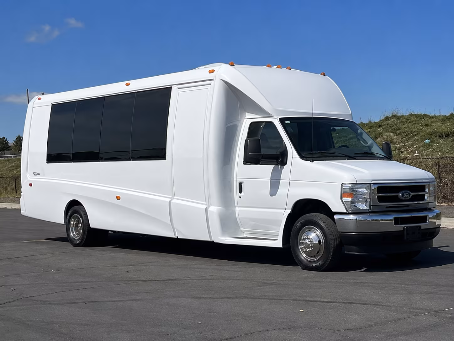 Los Angeles Private Event Transportation party bus exterior