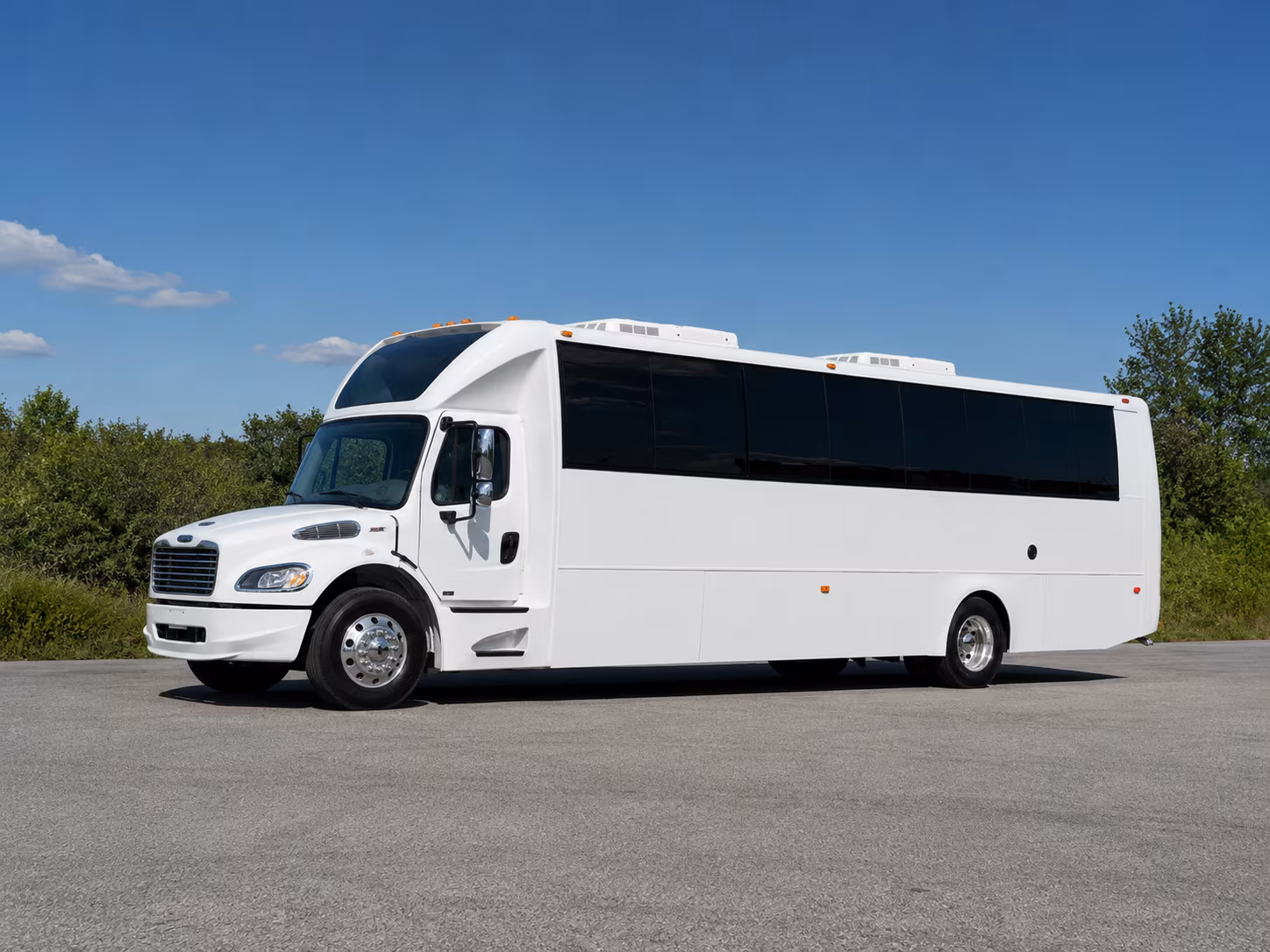 Los Angeles Private Event Transportation party bus interior