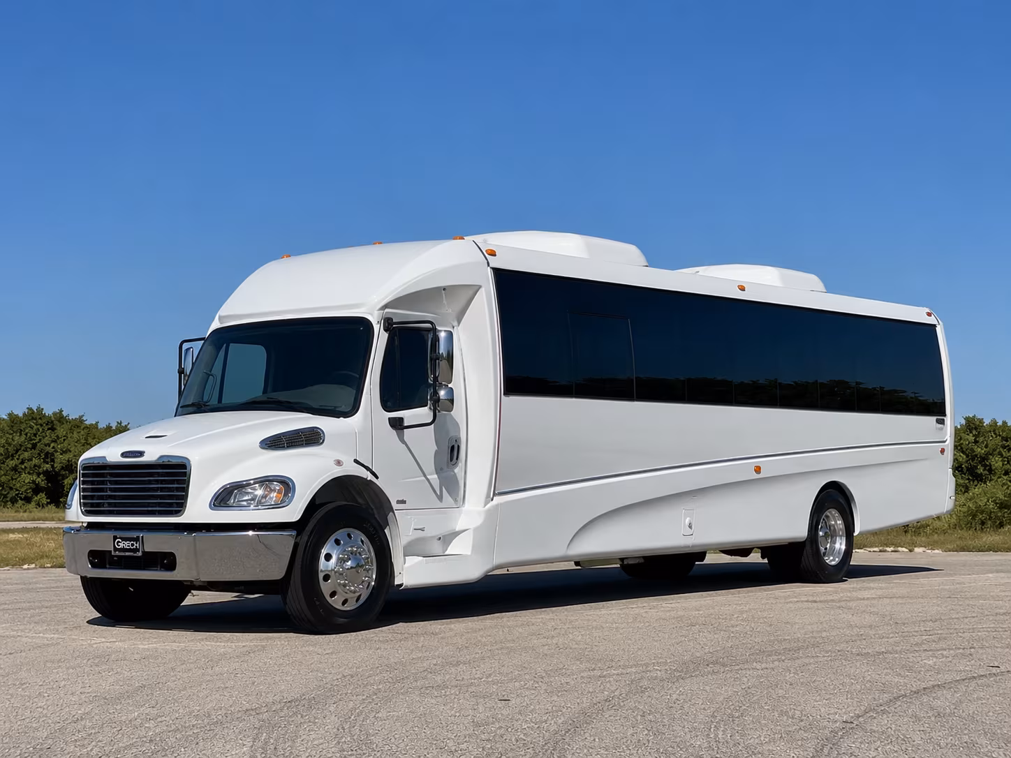 Los Angeles Prom & Homecoming Transportation party bus interior