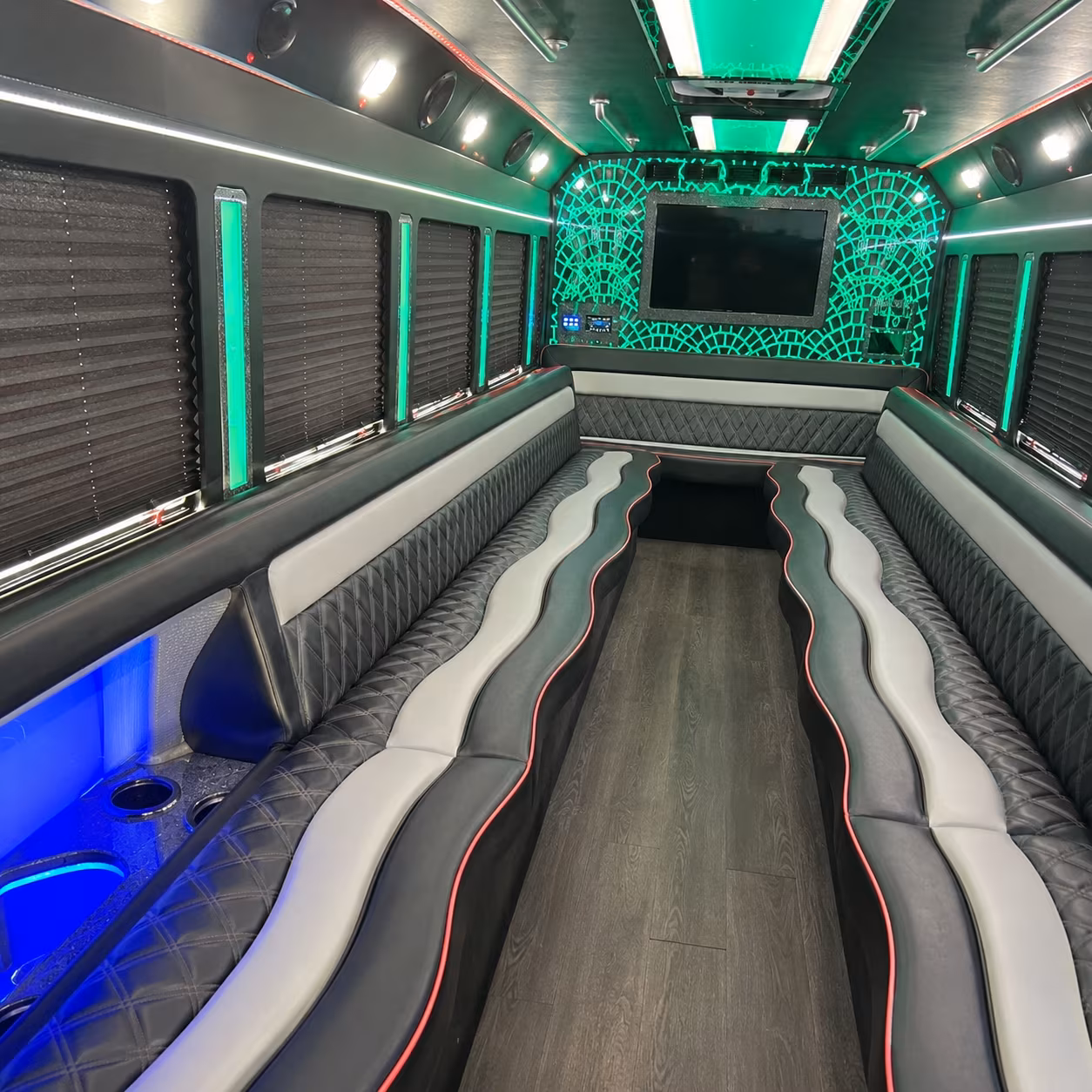 Los Angeles Winery Tour & Pub Crawl Transportation party bus exterior