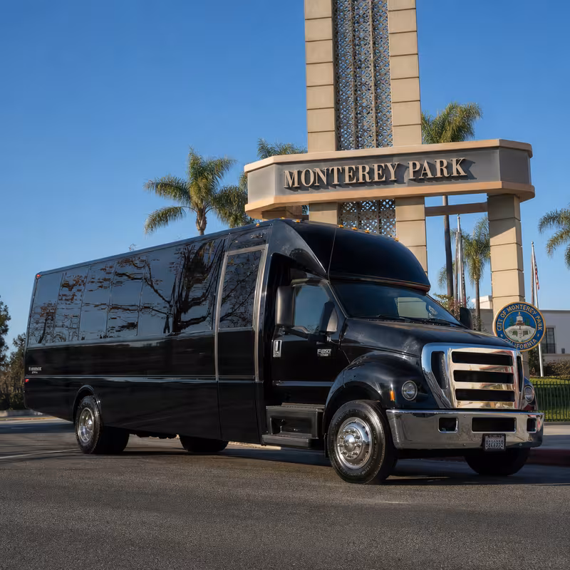 Monterey Park Party Bus Rental