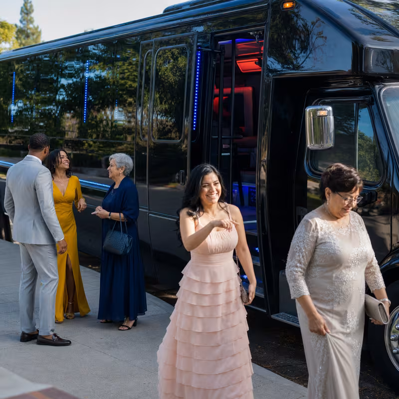 Los Angeles Private Event Transportation fleet vehicle