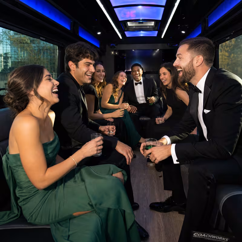 Los Angeles Prom & Homecoming Transportation fleet vehicle